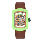Cronus Art Lady Boss Elegance Watch -  Avocado Green | CM017-007