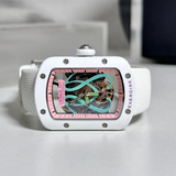 Cronus Art Nylon + High Quality Fluorine White Strap Women Watch CM017-010