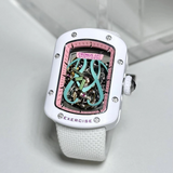 Cronus Art Nylon + High Quality Fluorine White Strap Women Watch CM017-010