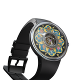 Cronus Central Tourbillon Mandala Men's Watch -  Splendid Black | CM023-008