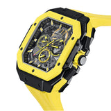 Cronus Art High Quality Fluorine Yellow Band Men Watch CM025-001