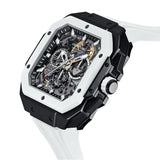 Cronus Art High Quality Fluorine White Band Men Watch CM025-005