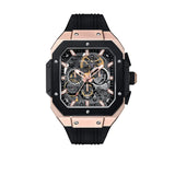 Cronus Art High Quality Fluorine Black Band Men Watch CM025-006