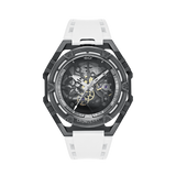 Cronus Art X-Series·Wanderer White Strap Men's Watch -  Glacier White | CM025-009