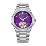 Cronus Art Heritage Tourbillon Series Stainless Steel Strap Men's Watch