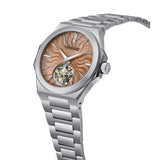 Cronus Art Heritage Tourbillon Series Stainless Steel Strap Men's Watch