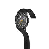 Cronus Art Titanium Explorer Black Fluoroelastomer Men's Watch  X-Series CM037