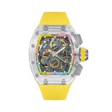 Cronus Art The Time Tunnel Series Limited Edition Yellow Watch CM08-025