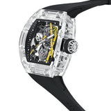 Cronus Art High Quality Fluorine Black Band Men Watch CM08-030