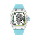 Cronus Art Prestige Sapphire Tourbillon Men's Watch -  Mint Mambo Blue | CM08-038
