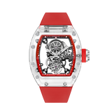 Cronus Art Prestige Sapphire Tourbillon Men's Watch -  Burgundy Red | CM08-039