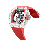 Cronus Art Prestige Sapphire Tourbillon Men's Watch -  Burgundy Red | CM08-039