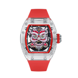 Cronus Art New Year Edition Awakening Lion Men's Watch -  Scarlet Red | CM08-055