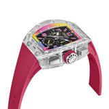 Cronus Art Time Host Meteorite Era Rosé Red - Chronograph | CM08-059