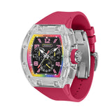 Cronus Art Time Host Meteorite Era Rosé Red - Chronograph | CM08-059
