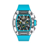 Cronus Art The Time Tunnel Series Limited Edition Blue Watch CM08-H