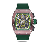 Cronus Art Track Series Green Runway Watch CM09-006