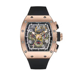 Cronus Art Track Series Black Gold Watch CM09-012