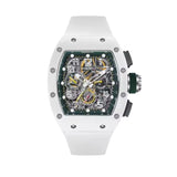 Cronus Art Track Series Vintage White Green Watch CM09-013