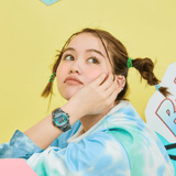 Casio Baby-G Gray Strap Shock Resistant 200 Meter Digital Watch for Women BG-169U-8BDR