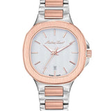 Mathey-Tissot Evasion Collection Two-Tone Rose Gold Strap Women's Watch