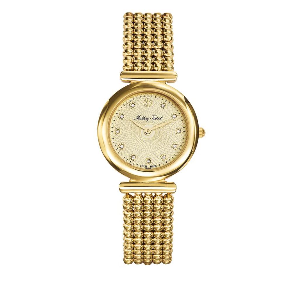 Mathey-Tissot Allure Collection Sapphire Crystal Stainless Steel Ladies Watch