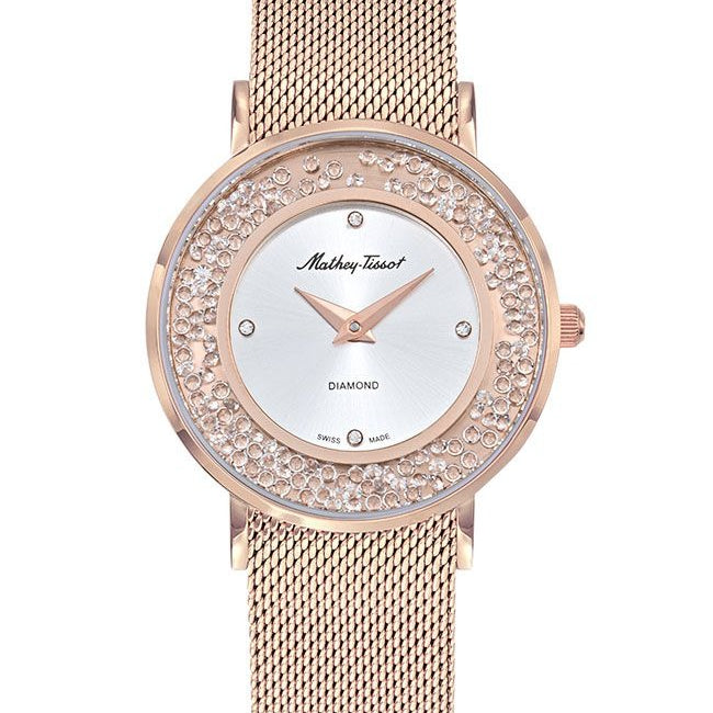 Mathey-Tissot Electra Collection Rose Gold Women's Watch