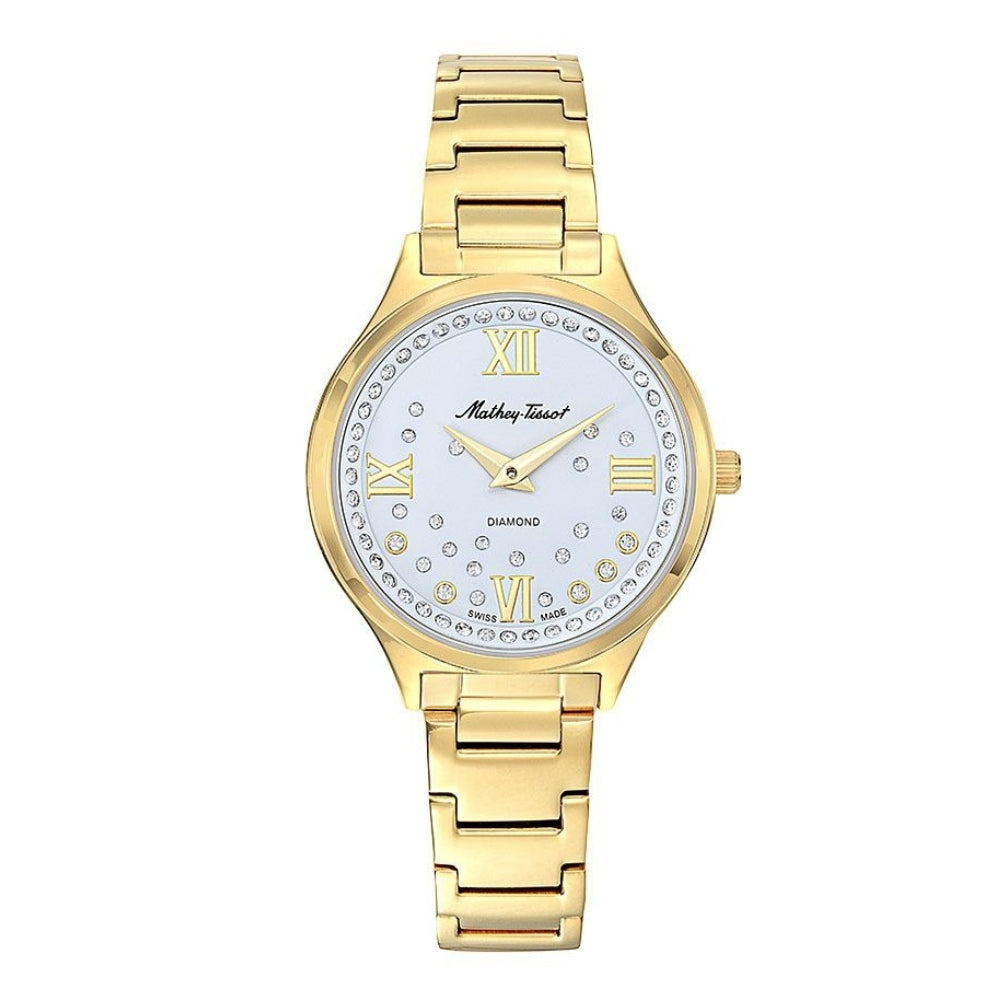 Mathey-Tissot Nicole Collection Gold D985SPY Series Women's Watch