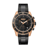 DKNY CONSIGN BLACK STAINLESS STEEL STRAP MEN WATCH DK1G072M0065