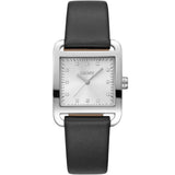 DKNY City Midi Black Leather Strap Women's Watch DK1L004L0015
