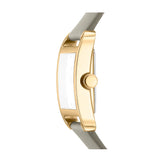 DKNY CONSIGN ICONIC GREY LEATHER STRAP WOMEN WATCH DK1L004L0025