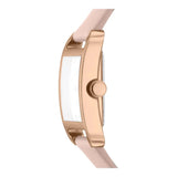 Dkny Consign Pink Leather Strap Women's Watch DK1L004L0035