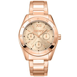 Dkny Chambers Rose Gold Stainless Steel Strap Women's Watch DK1L015M0045