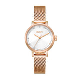 Dkny Soho Mini Rose Gold Stainless Steel Strap Women's Watch DK1L037M0045