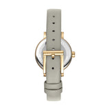 DKNY Soho Glitz Grey Leather Strap Women's Watch DK1L038L0025