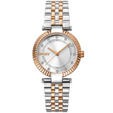Dkny Essential Glitz Two-Tone Stainless Steel Strap Women's Watch DK1L042M0085