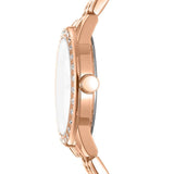 DKNY LOGO ROSE GOLD STAINLESS STEEL STRAP WOMEN WATCH DK1L059M0065