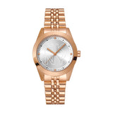 Dkny Parsons Logo Rose Gold Stainless Steel Strap Women's Watch DK1L060M0055