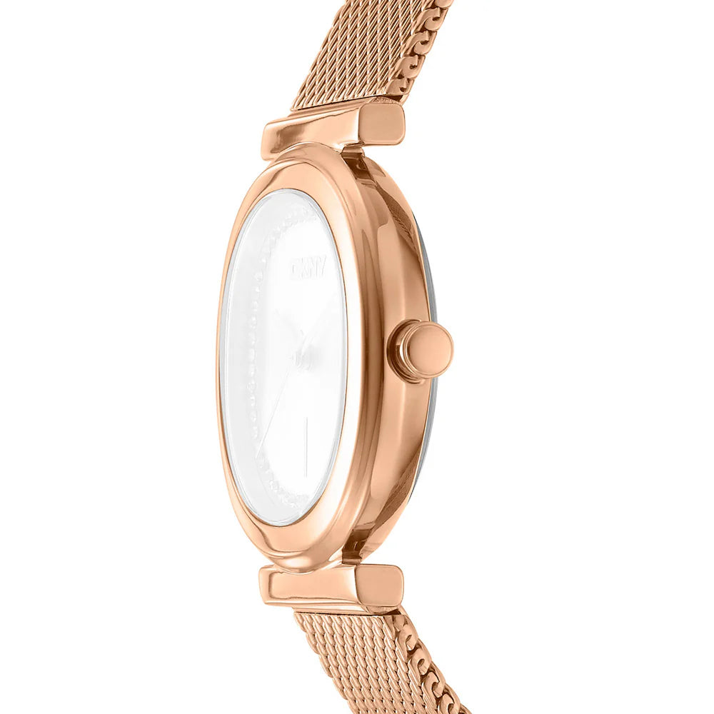 Dkny Evening Rose Gold Stainless Steel Strap Women's Watch DK1L082M0045