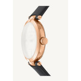 Dkny Black Leather Strap Women's Watch DK1L092L0035