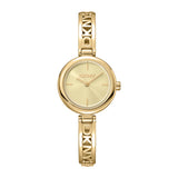 Dkny Logo Gold Stainless Steel Strap Women's Watch DK1L115M0035
