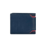 Ducati Wallet Corse Blue Genuine Leather Men DTLGW2000302