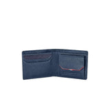 Ducati Wallet Corse Blue Genuine Leather for Men DTLGW2000304