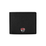 Ducati Wallet Corse Black Genuine Leather For Men DTLGW2201004