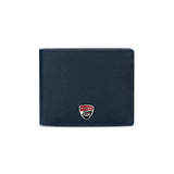 Ducati Wallet Corse Blue Genuine Leather For Men DTLGW2201005