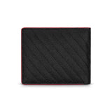 Ducati Wallet Corse Black Genuine Leather For Men DTLGW2201201