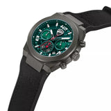 Ducati Green Dial Black Silicone Strap Men's Watch - Chronograph | DTWGC0002001
