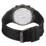 Ducati Green Dial Black Silicone Strap Men's Watch - Chronograph | DTWGC0002001