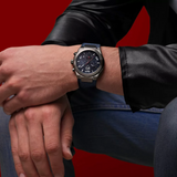 Ducati Blue Dial Blue Silicone Strap Men's Watch - Chronograph | DTWGC0002002