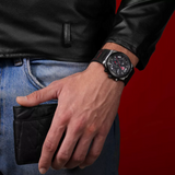 Ducati Black Silicone Strap Men's Watch - Chronograph | DTWGC0002003